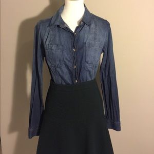 LC Botton Down Jean Shirt